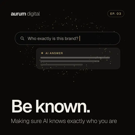 Cover art for Be the Answer podcast episode 3: Entity SEO: Making Sure AI Knows Exactly Who You Are